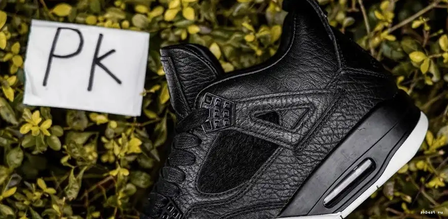 4 SHIP Pony TO Hair GOD RETAIL Jordan Retro Black READY MATERIALS PK 0606